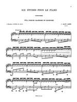 Camille Saint-Saëns: Six Etudes, Op. 111 Product Image