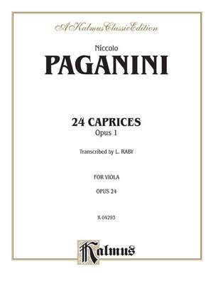 Niccolò Paganini: Twenty-four Caprices, Op. 1