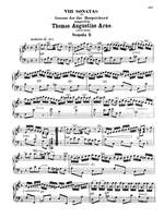 Thomas Arne: Eight Sonatas Product Image