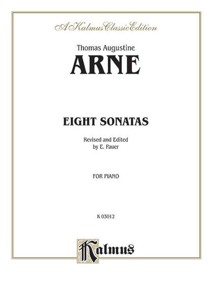 Thomas Arne: Eight Sonatas