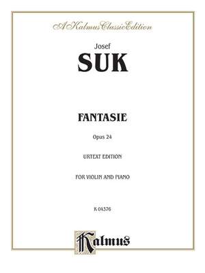 Josef Suk: Fantasie, Op. 24 (Urtext)