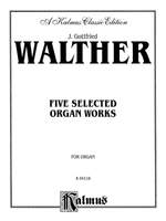 Johann Gottfried Walther: Five Selected Organ Works Product Image