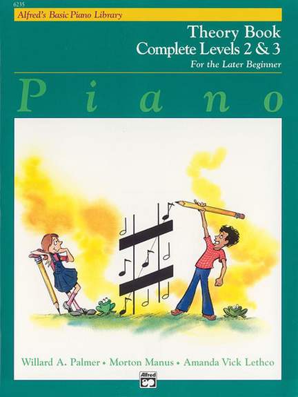 Alfred's Basic Piano Course: Theory Book Complete 2 & 3