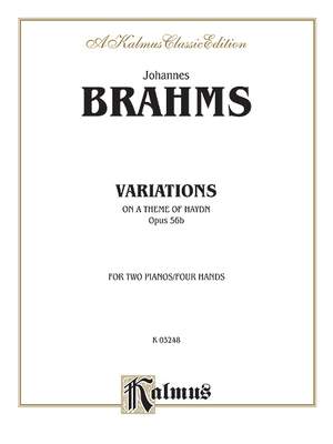 Johannes Brahms: Variations on a Theme of Haydn, Op. 56B (Original)