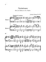 Johannes Brahms: Variations on a Theme of Haydn, Op. 56B (Original) Product Image