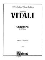 Tomaso Antonio Vitali: Chaconne in G Minor Product Image