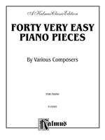 Forty Easy Piano Pieces (Pieces by Behr, Gurlitt, Streabbog, Wohlfahrt, and others) Product Image