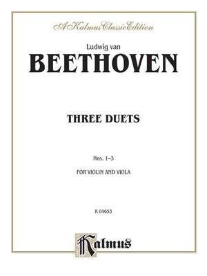 Ludwig Van Beethoven: Three Duets