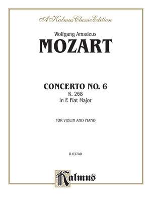 Wolfgang Amadeus Mozart: Violin Concerto No. 6, K. 268