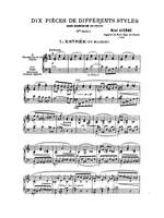 René Vierne/Rene Vierne: Ten Pieces in Different Styles for Organ (1st Suite) Product Image