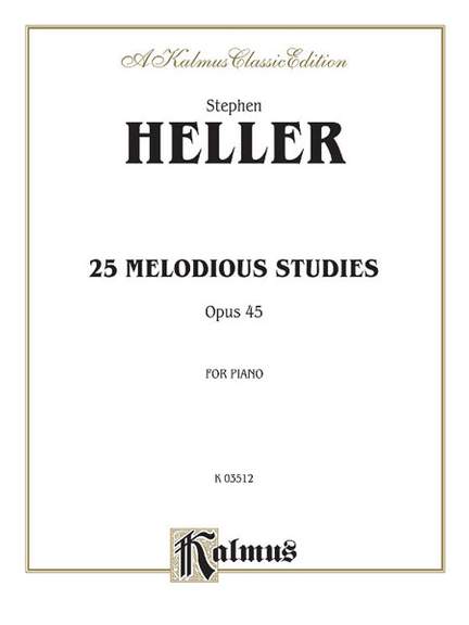 Stephen Heller: Twenty-five Melodious Studies, Op. 45
