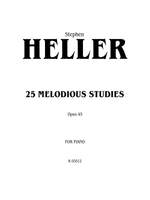 Stephen Heller: Twenty-five Melodious Studies, Op. 45 Product Image
