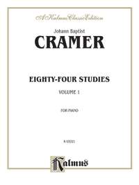 Johann Baptist Cramer: Eighty-four Studies, Volume I