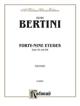 Henri Bertini: Forty-nine Etudes, Op. 101 & 166