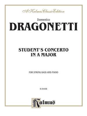 Domenico Dragonetti: Student's Concerto in A Major