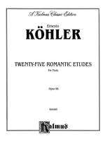 Ernesto Koehler: Twenty-five Romantic Etudes, Op. 66 Product Image