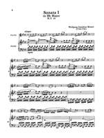 Wolfgang Amadeus Mozart: Six Sonatas, Volume I (Nos. 1-3) (K. 10, 11, 12) Product Image