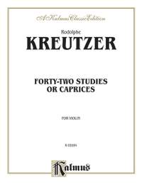 Rudolphe Kreutzer: Forty-two Studies or Caprices