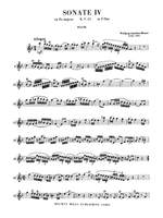 Wolfgang Amadeus Mozart: Six Sonatas, Volume II (Nos. 4-6) (K. 13, 14, 15) Product Image