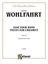 Heinrich Wohlfahrt: Easy Four Hand Pieces for Children, Op. 87