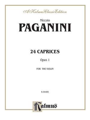 Niccolò Paganini: Twenty-four Caprices, Op. 1