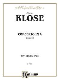 Othmar Klose: Concerto in A, Op. 18