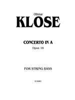 Othmar Klose: Concerto in A, Op. 18 Product Image
