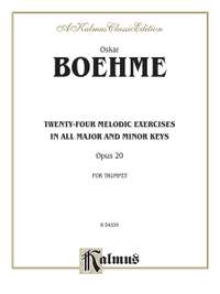 O. Boehme/Oskar Boehme: Twenty-four Melodic Exercises, Op. 20