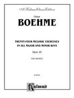O. Boehme/Oskar Boehme: Twenty-four Melodic Exercises, Op. 20 Product Image