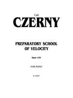 Carl Czerny: Preparatory School of Velocity, Op. 636 Product Image