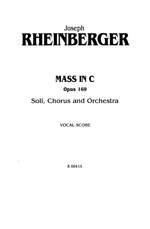 Joseph Rheinberger: Mass in C, Op. 169 Product Image
