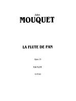 Jules Mouquet: La Flute de Pan, Op. 15 Product Image