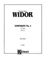 Charles-Marie Widor: Symphony No. 1 in C Minor, Op. 13 Product Image