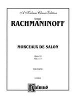 Sergei Rachmaninoff: Morceaux de Salon, Op. 10 Product Image