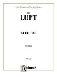 Johann Heinrich Luft: Twenty-four Studies