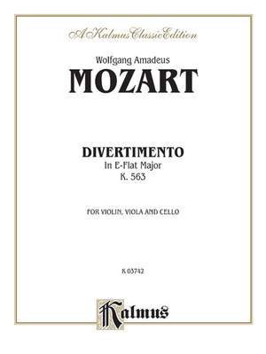 Wolfgang Amadeus Mozart: Divertimento in E-Flat Major, K. 563