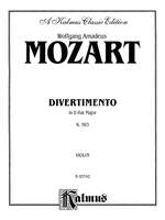 Wolfgang Amadeus Mozart: Divertimento in E-Flat Major, K. 563 Product Image