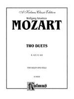 Wolfgang Amadeus Mozart: Two Duets, K. 423, K. 424 Product Image