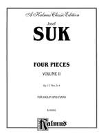 Josef Suk: Four Pieces, Op. 17, Volume II Product Image