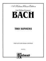 Carl Philipp Emanuel Bach: Two Sonatas (A Minor and D Major) Product Image