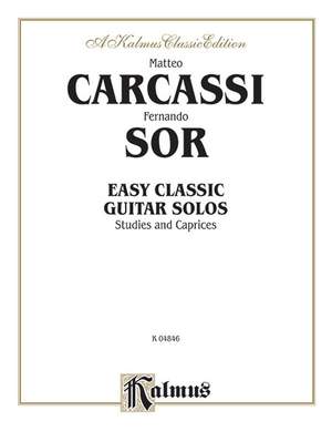 Matteo Carcassi/Fernando Sor: Easy Classic Guitar Solos