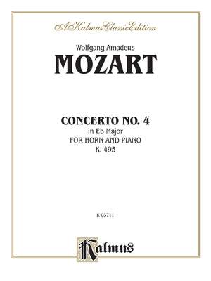 Wolfgang Amadeus Mozart: Horn Concerto No. 4 in E-Flat Major, K. 495