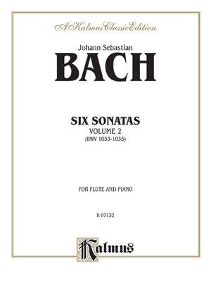Johann Sebastian Bach: Six Sonatas, Volume II (BWV 1033-1035)