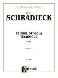 Henry Schradieck: School of Viola Technique
