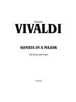 Antonio Vivaldi: Sonata in A Major Product Image
