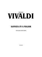 Antonio Vivaldi: Sonata in A Major Product Image