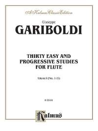 Giuseppe Gariboldi: Thirty Easy and Progressive Studies, Volume I (Nos. 1-15)