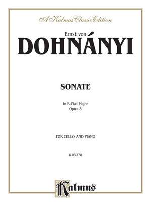 Ernst Von Dohnányi: Sonata in B-Flat Major, Op. 8