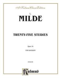 Ludwig Milde: Twenty-five Studies