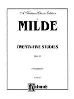Ludwig Milde: Twenty-five Studies Product Image